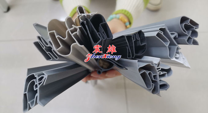 45° angle cutting machine in operation